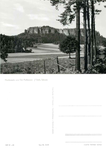 01824 Pfaffenstein northeast side climbing rock *1973 Hanich2218