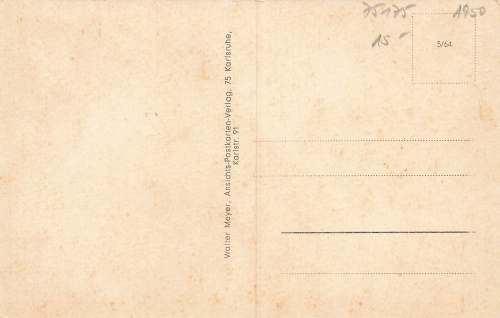 75175 Broetzingen Pforzheim  *ca. 1950