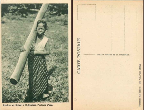 Philippines water distributor * approx. 1930