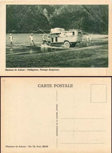Philippines coach * approx. 1930