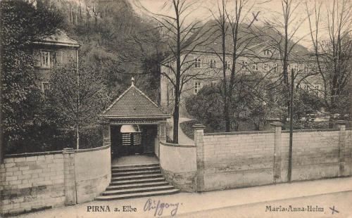 01796 Pirna Elbe Maria Anna Heim o 1930