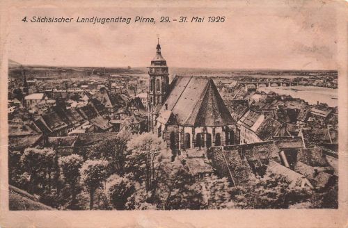 01796 Pirna 4. Sächsischer Landjugendtag 1926 o 1926