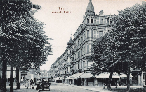 01796 Pirna Elbe Dohnasche Straße * um 1910