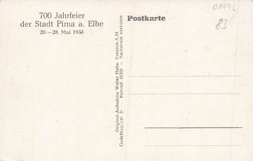 01796 Pirna 700th Anniversary Hahn-Photo5837 * 1933