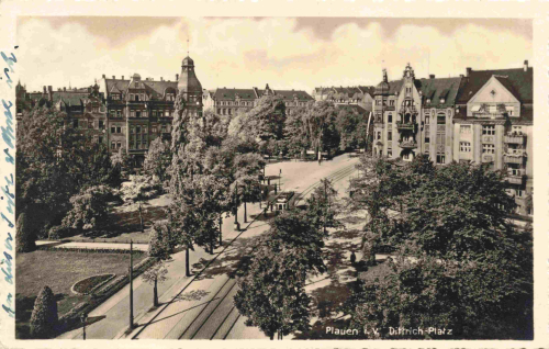 Plauen Vogtland Dittrich Platz * um 1940