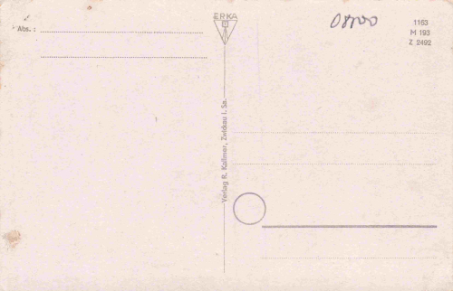 Plauen Vogtland vom Rathaushurm * um 1950