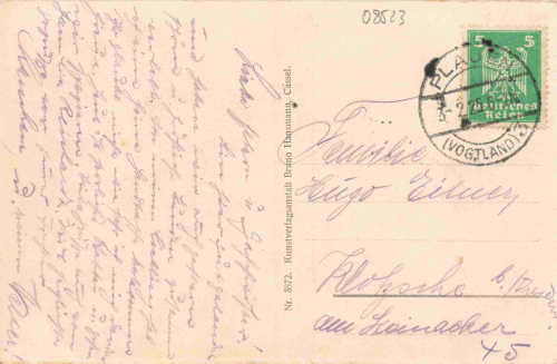 Plauen Vogtland Handelskammer o 1925