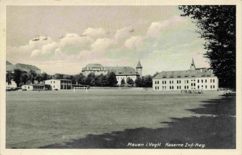 Plauen Vogtland Kaserne des Infanterie-Regiment o 1938
