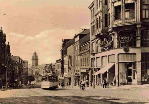 Plauen Vogtland Bahnhofstrasse * 1967