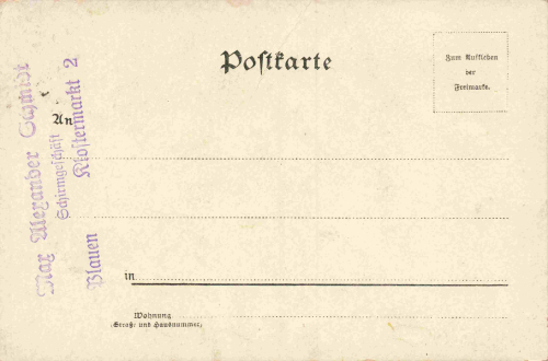 Plauen Vogtland Wochenmärkt Litho * um 1900