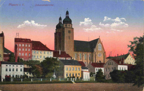 Plauen Vogtland Johanniskirche o 1925