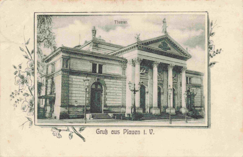 Plauen Vogtland Theater o 1910
