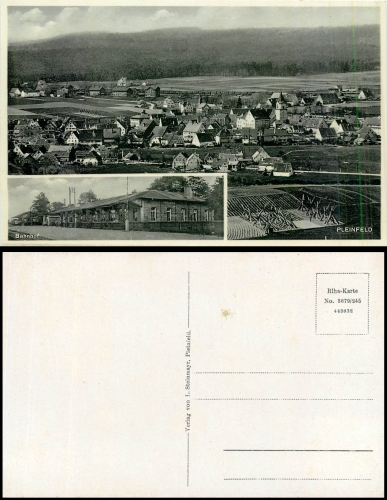 91785 Pleinfeld Bahnhof *ca. 1940