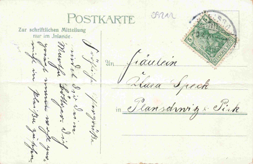 09246 Pleissa Limbach-Oberfrohna Gasthaus zum goldenen Stern Litho o um 1905