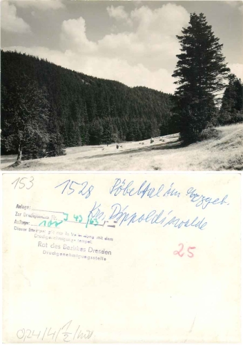 01762 Pobeltal Erzgebirge Dippoldiswalde *1963