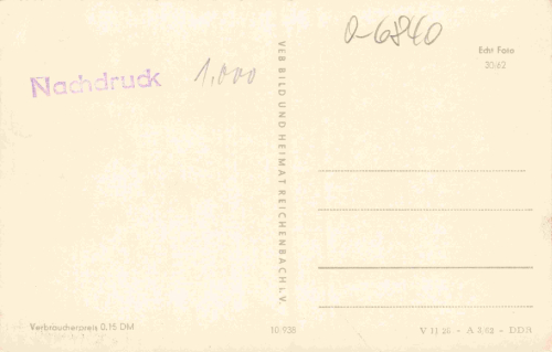 Pößneck Thüringen Mehrbildkarte * 1962