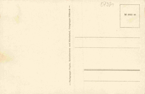 Pößneck Thüringen  * um 1940