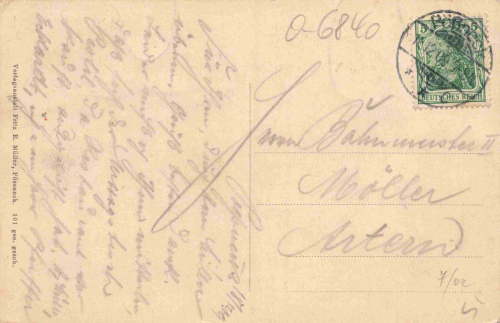 Pößneck Thüringen  o 1909