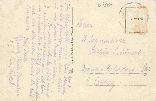 Pößneck Thüringen  o 1931