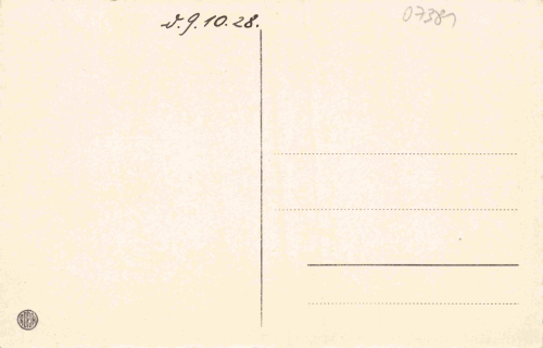 Pößneck Thüringen Rathaustreppe * 1928
