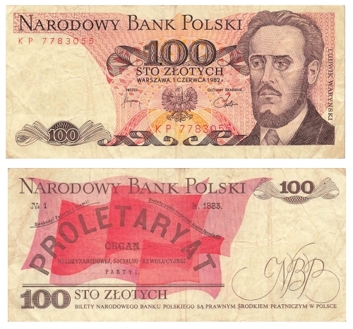 Polen 100 Dwiescie Zlotych 1982 Banknote