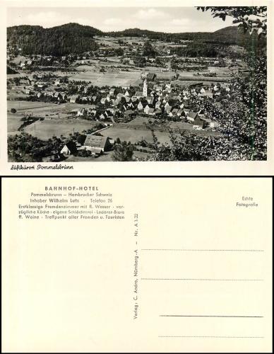 Pommelsbrunn Totalansicht *ca. 1940