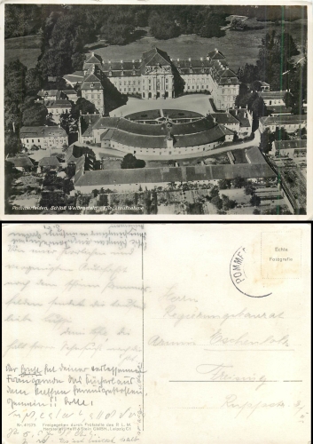 Pommersfelden Fliegeraufnahme o ca. 1940