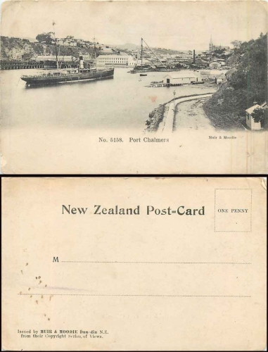 Port Chalmers, Dunedin City Neuseeland *ca. 1900