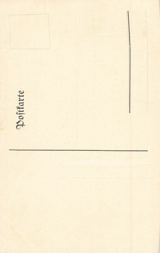 Posen Pauli Kirche Künstlerkarte A. Blau Poznan * um 1930