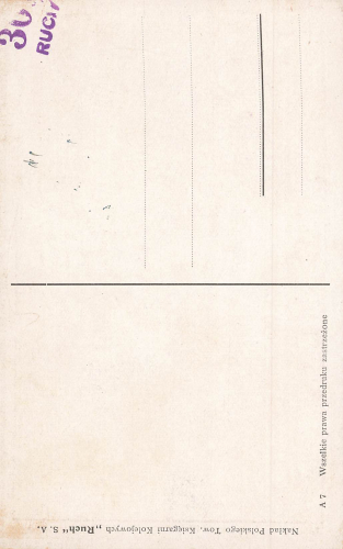 Posen UL Klasztorna Künstlerkarte Rozankowski Poznan * um 1920