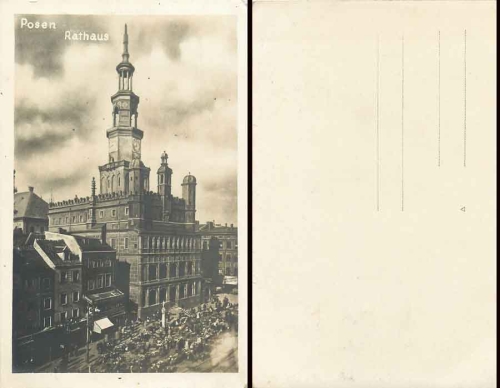 Poznan City Hall * approx. 1930