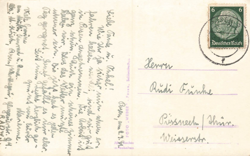 Posen Schlossfreiheit Poznan * um 1930