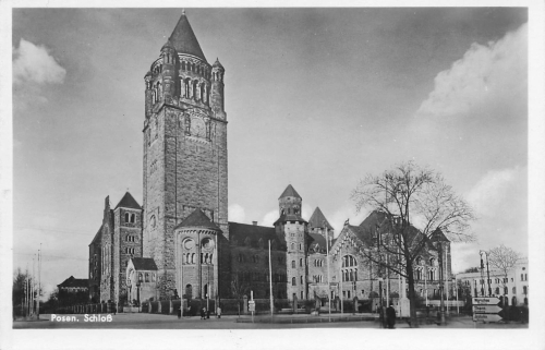Poznan Castle * around 1940