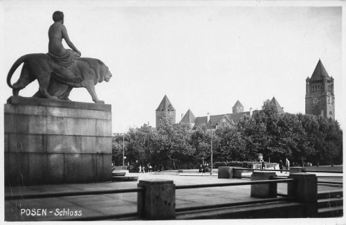 Poznan Castle * around 1940