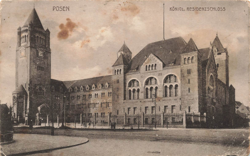 Poznan Castle o 1918