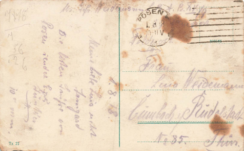 Poznan Castle o 1918