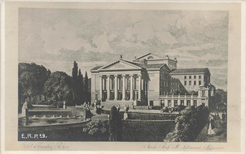 Posen Theater Poznan * um 1910