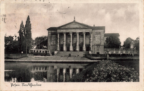 Posen Theater Poznan o 1942
