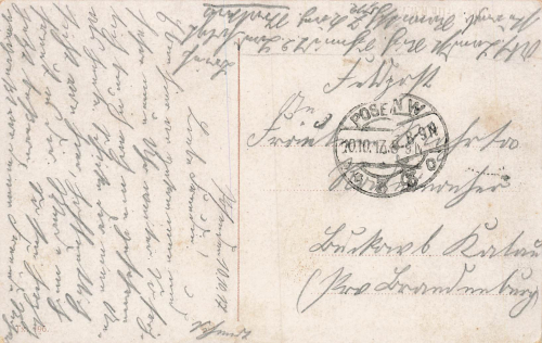 Posen Wartheland Poznan o 1917