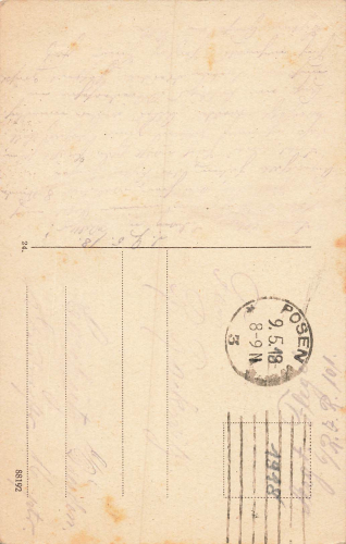 Posen Dom Wartheland Poznan o 1918