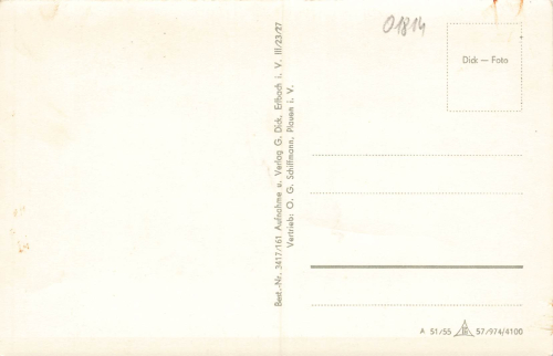 01814 Postelwitz Bad Schandau Elbe Sandstone Mountains Seven Brothers Houses * around 1955