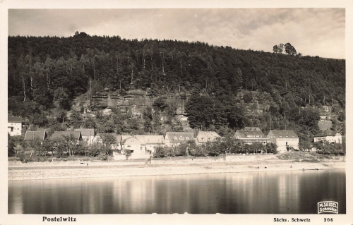01814 Postelwitz Sächsische Schweiz * um 1940