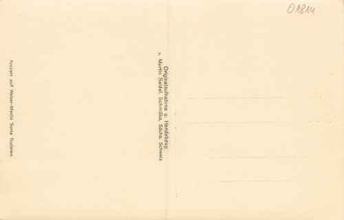 01814 Postelwitz Sächsische Schweiz * um 1940