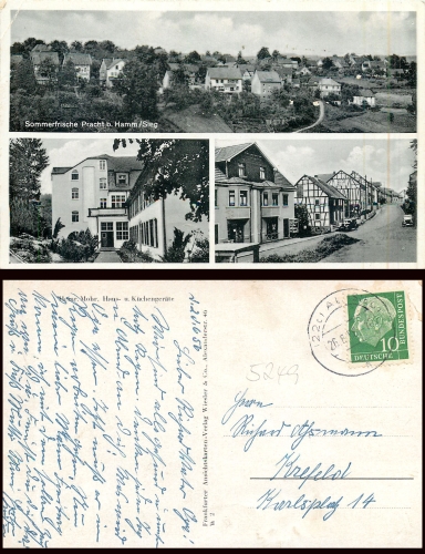 Pracht bei Hamm/Sieg o 26.6.1956