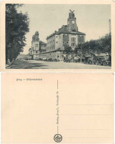 Prague Wilson Railway Station *around 1930