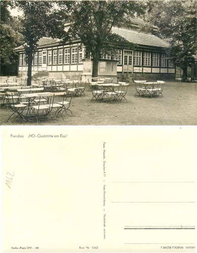 17291 Prenzlau HO-Gaststätte am Kap *1958 Hanich1162