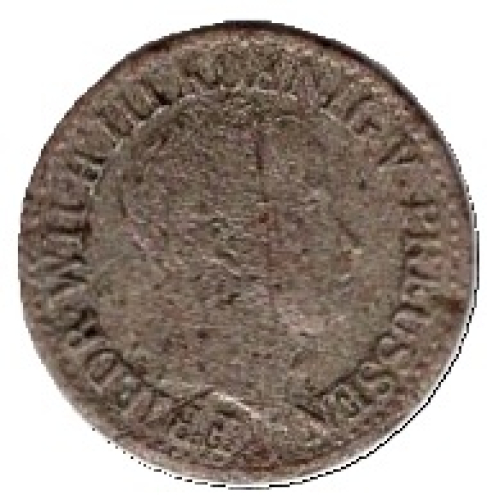 Preussen 1/2 Silbergroschen 1829 A Friedrich Wilhelm III.