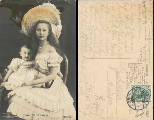 Preussen Tante Prinzesschen, Nr. 1683,  o 1907