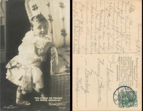 Prince Wilhelm of Prussia o 19.9.07