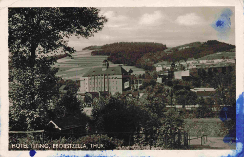 07330 Probstzella Thüringen Bauhaus Hotel Itting o 1941